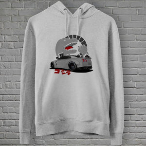 GODZILLA R32 NİSSAN GTR Kapüşonlu - Bilmemenayip