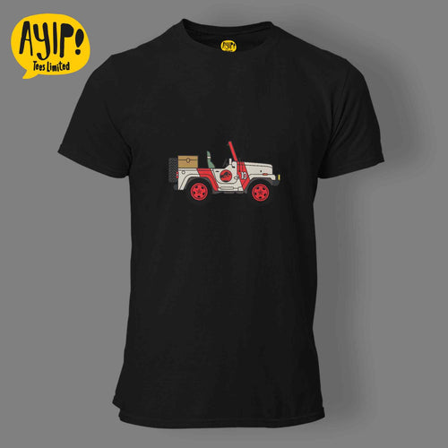 JEEP JURASSIC CARTOON - Bilmemenayip